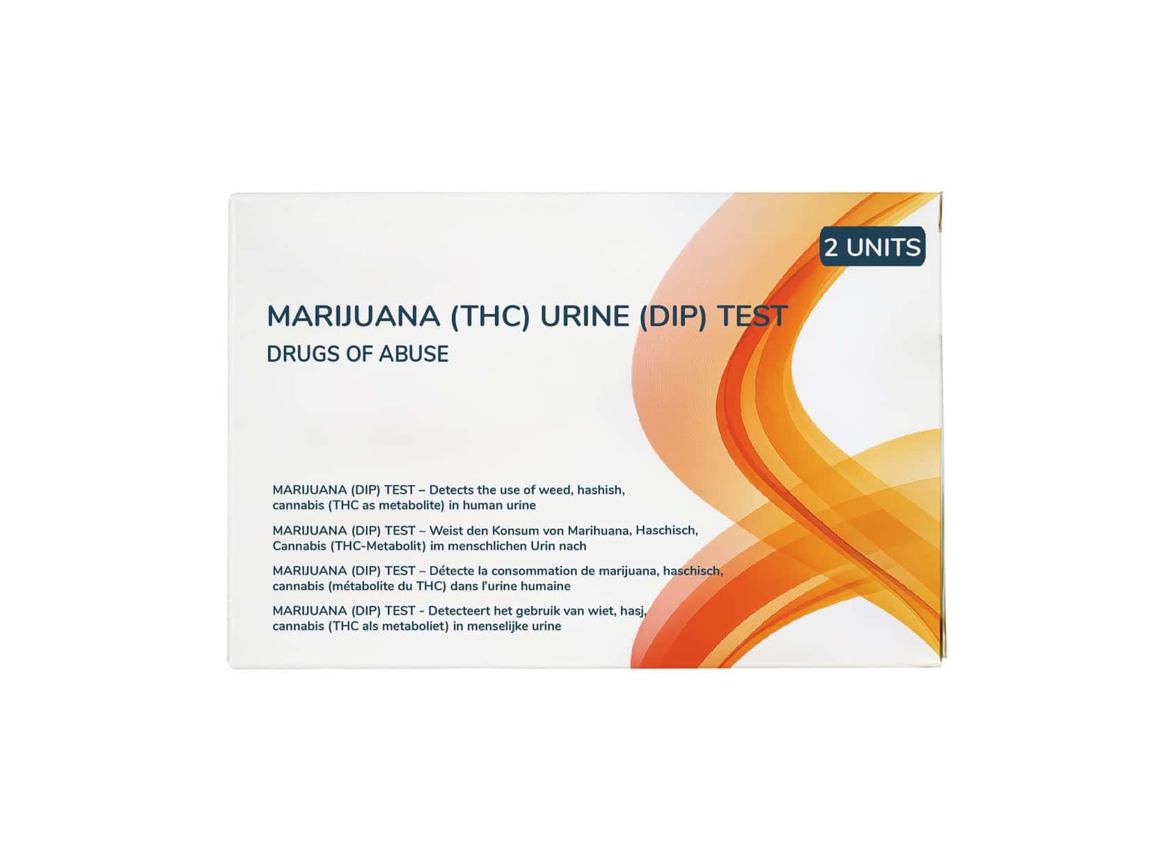 Marihuana (THC) Urin Selbsttest - für Zuhause - Schnellergebnis - The Tester