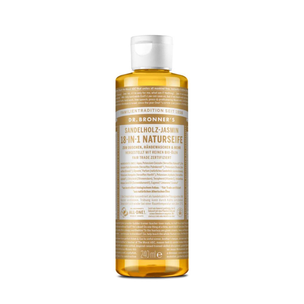 Dr. Bronner's 18-in-1 Naturseife Sandelholz-Jasmin