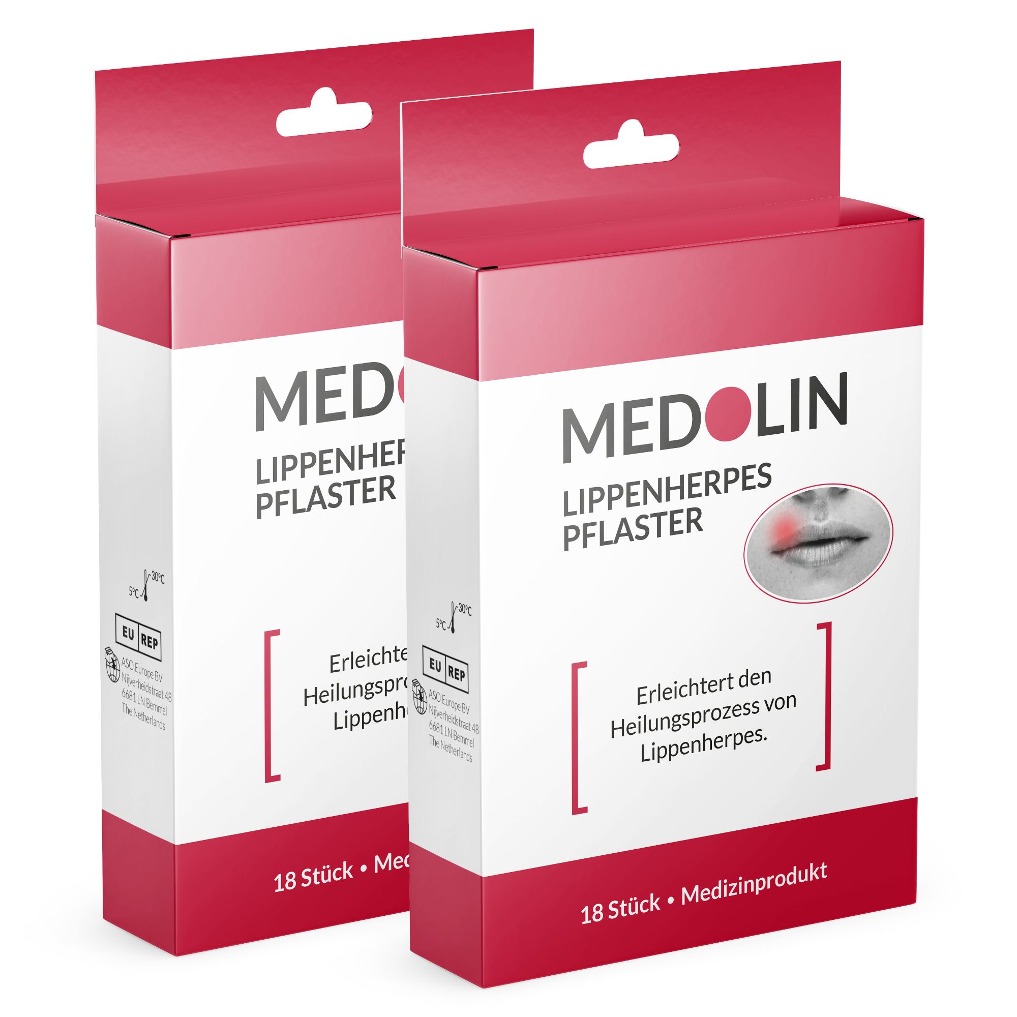 Medolin® Herpes Pflaster 2er Set