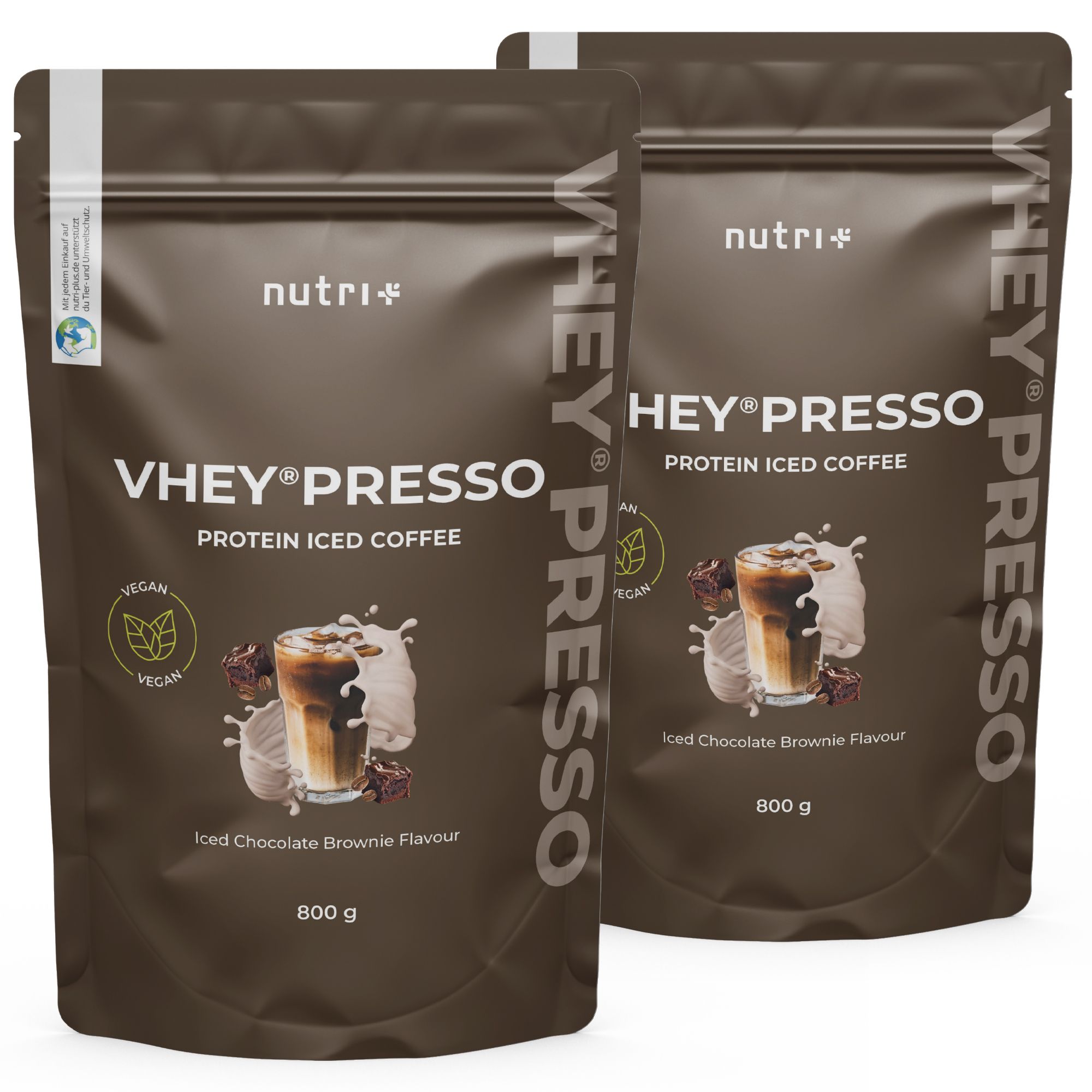 nutri+ Protein Kaffee Pulver - Vheypresso Vegan