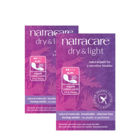 Natracare Dry&Light Inkontinenzbinden Slim Duo