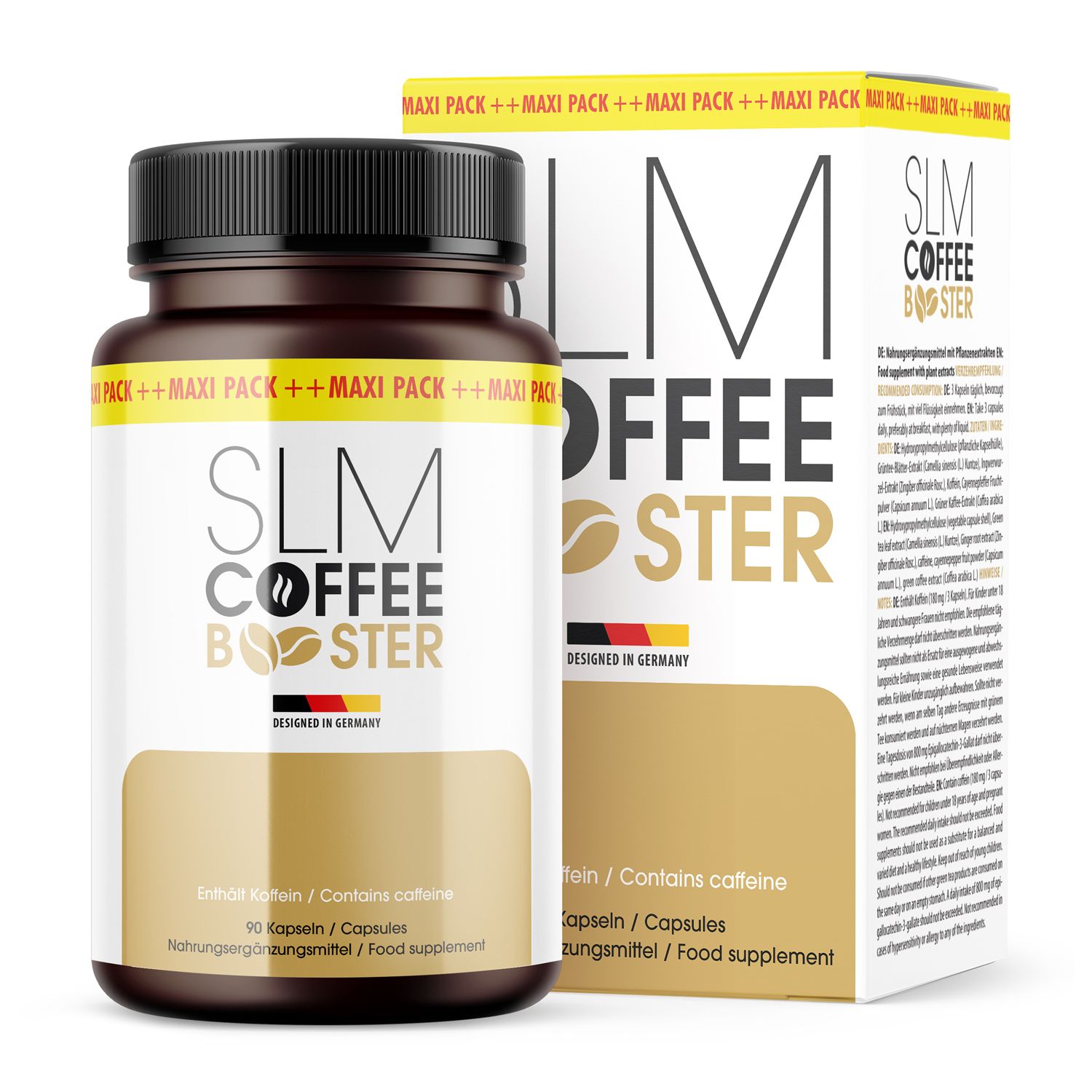 Premium Slm Coffee Booster Caps