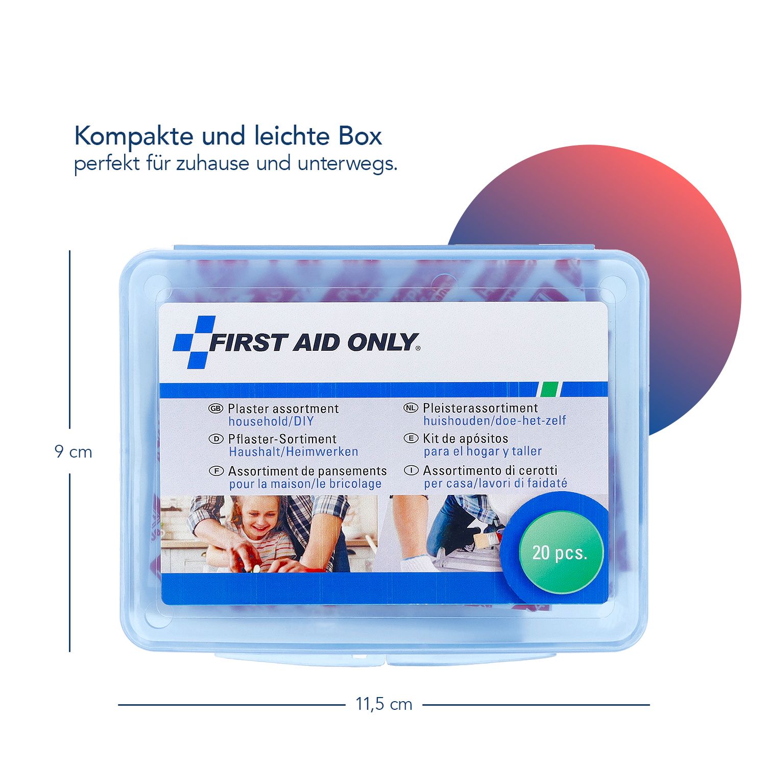 First Aid Only Pflasterbox Haushalt/Heimwerken