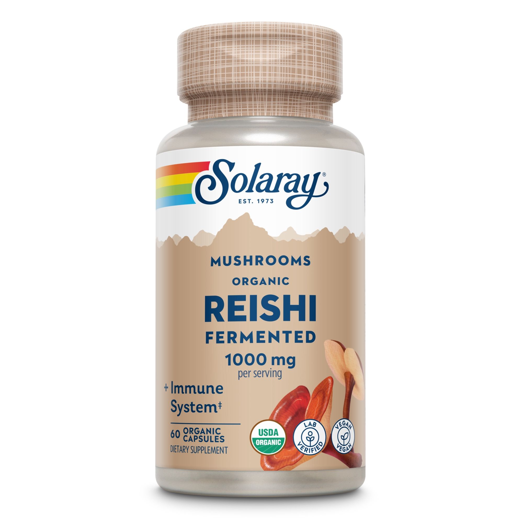 Solaray Reishi fermentiert