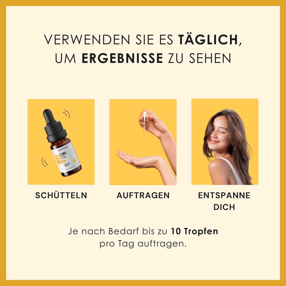 Eusphera CBD Öl 20% – THC-freies Vollspektrumöl