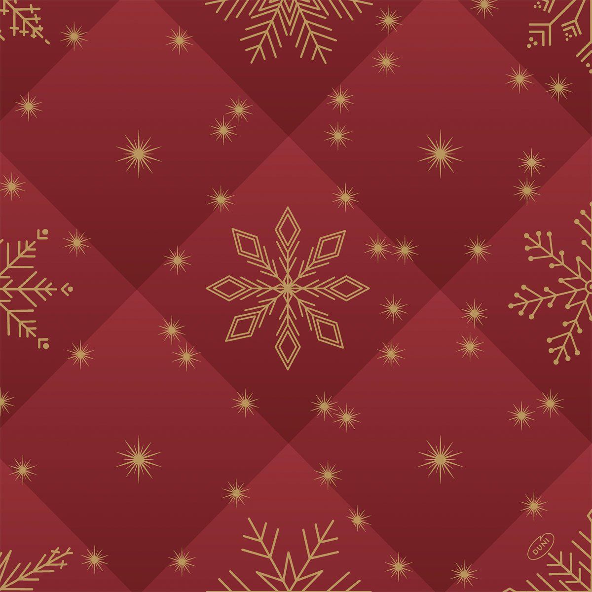 Bio-Dunisoft Servietten Rhombus bordeaux 40x40