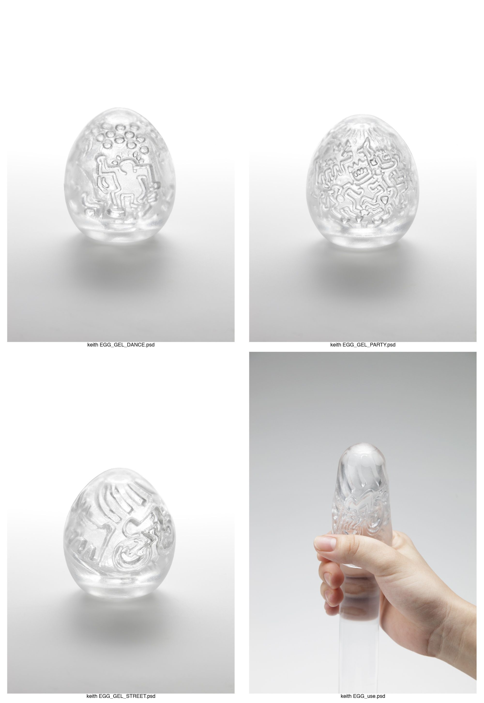 TENGA Egg Keith Haring Party Single