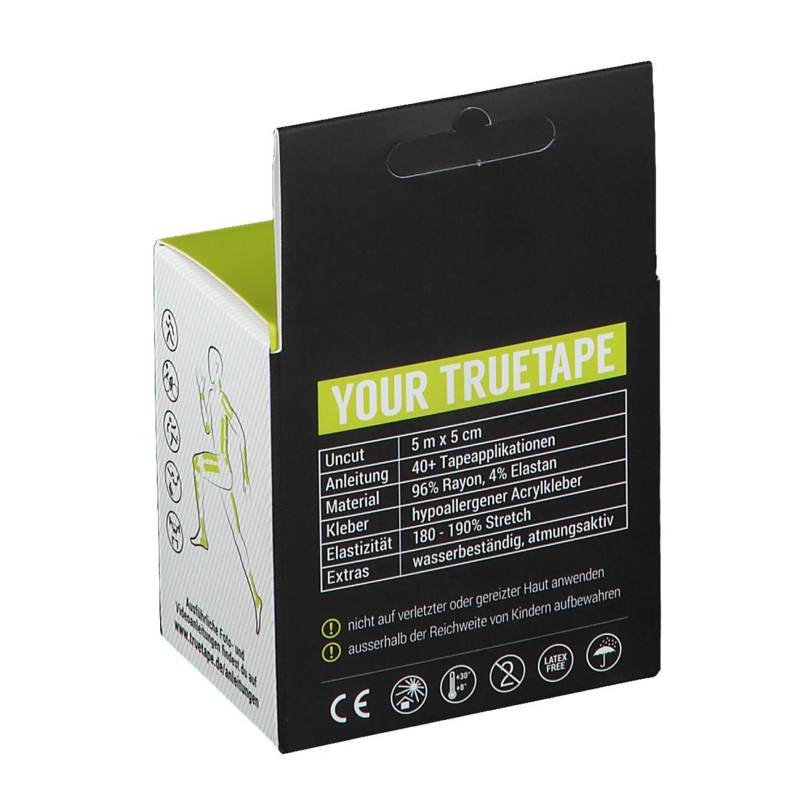 TRUETAPE® Kinesiotape Pro grün