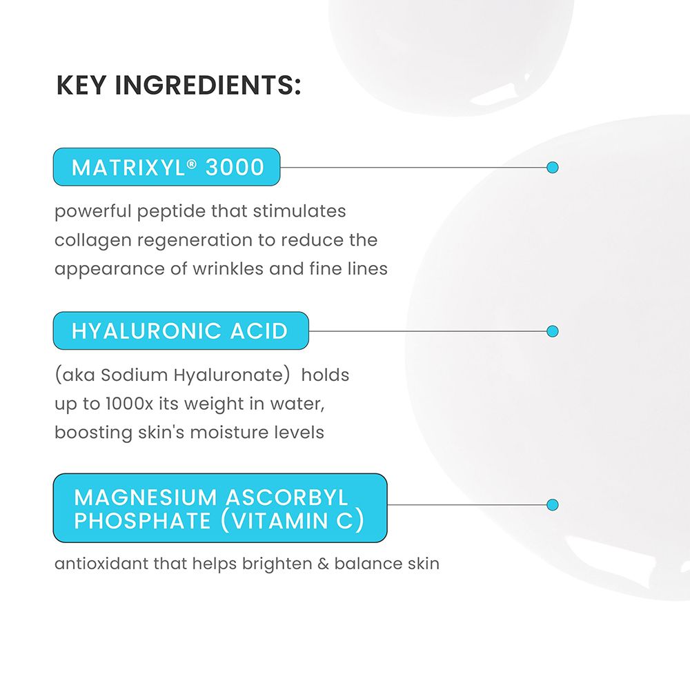 TIMELESS SKIN CARE Hyaluronic Acid + Vitamin C Serum Moisturizing Face Serum