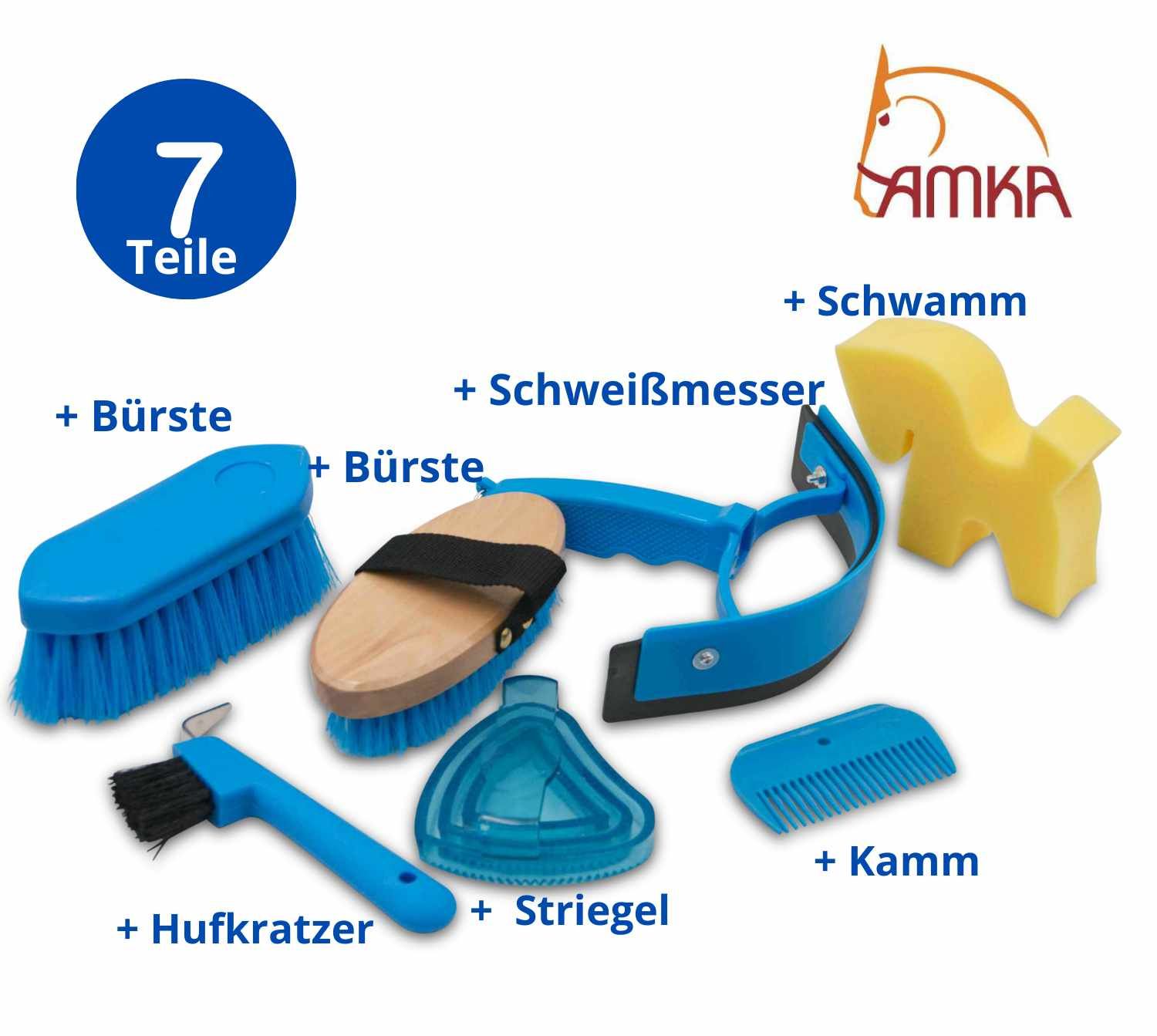 AMKA Putzkiste befüllt