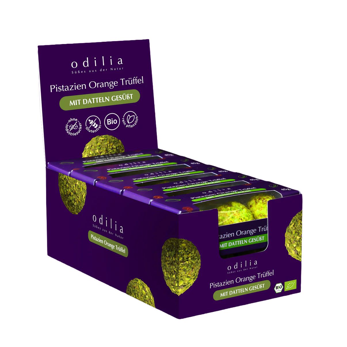 odilia Bio Pistazien Orange Trüffel