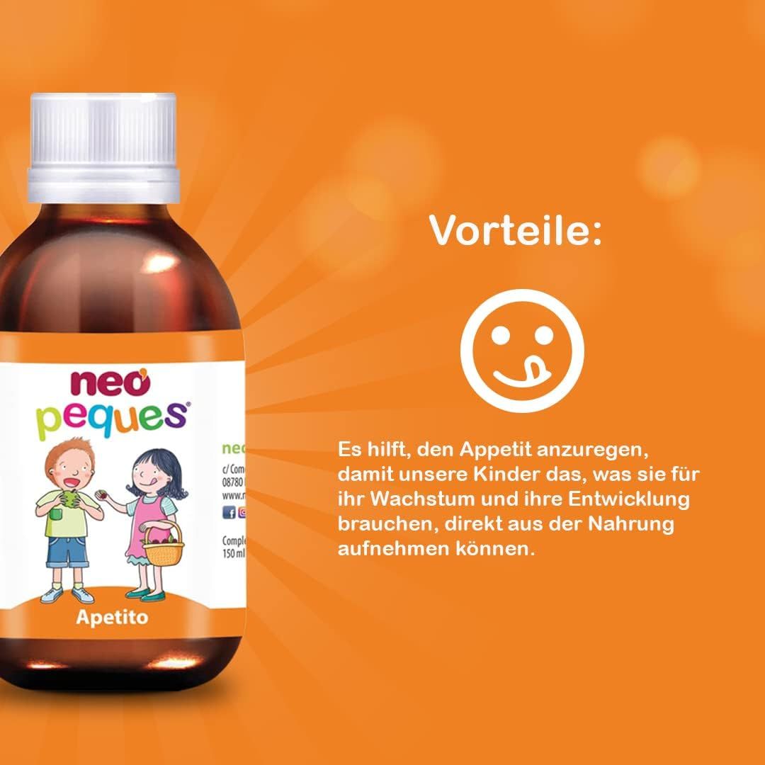 Neo Peques Appetite appetitanregendes Sirup