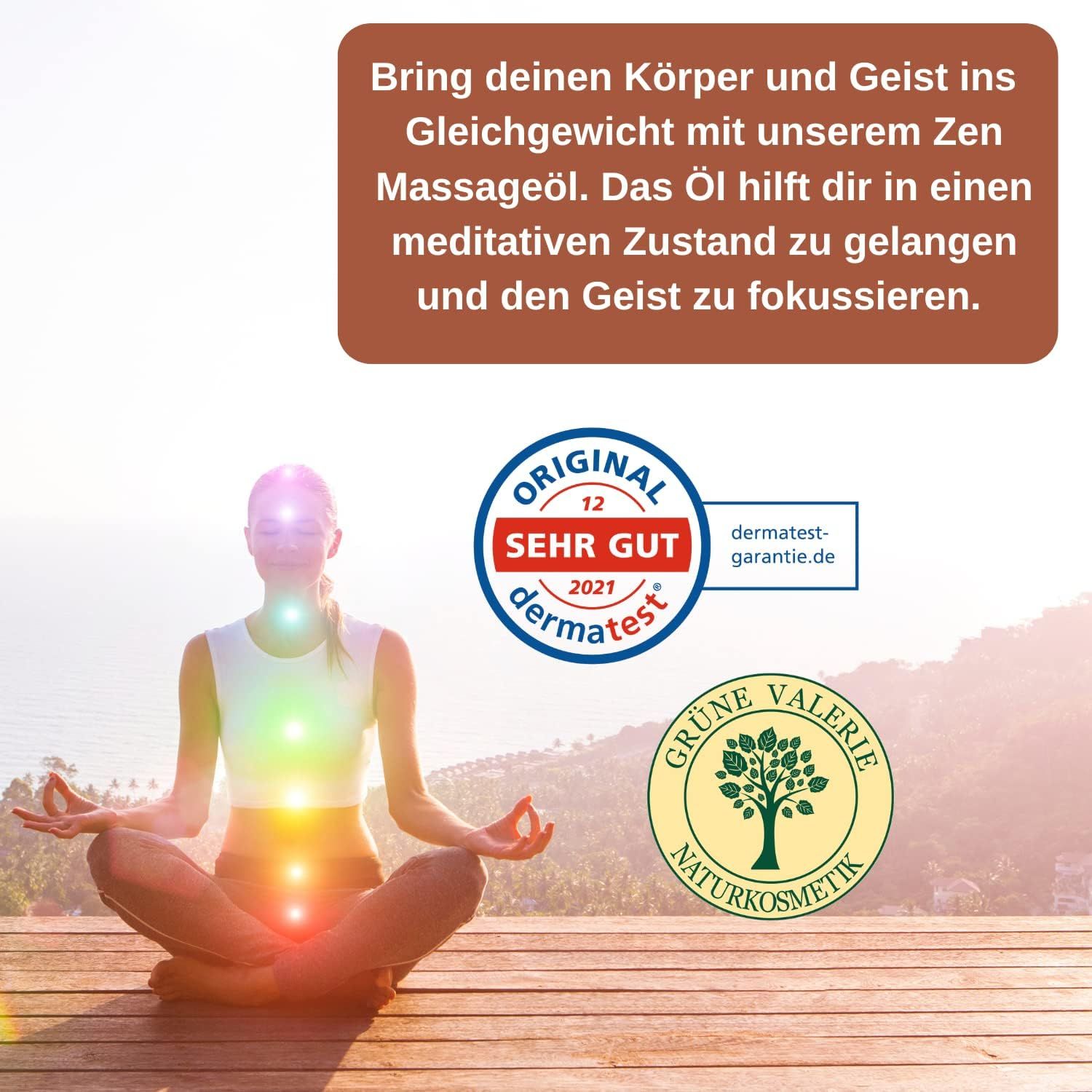 GRÜNE VALERIE Zen - Massageöl