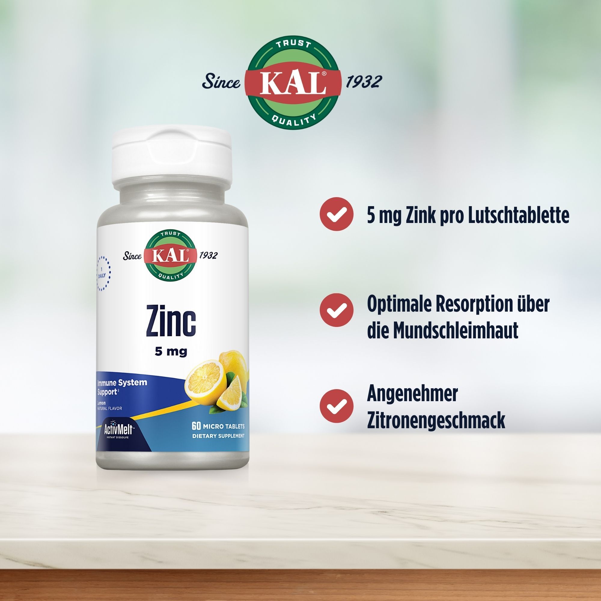 KAL Zink 5 mg ActivMelt