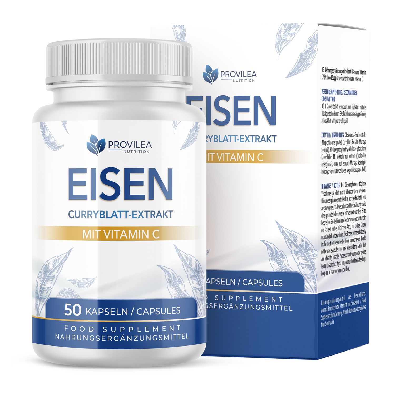 Provilea Nutrition Eisentabletten
