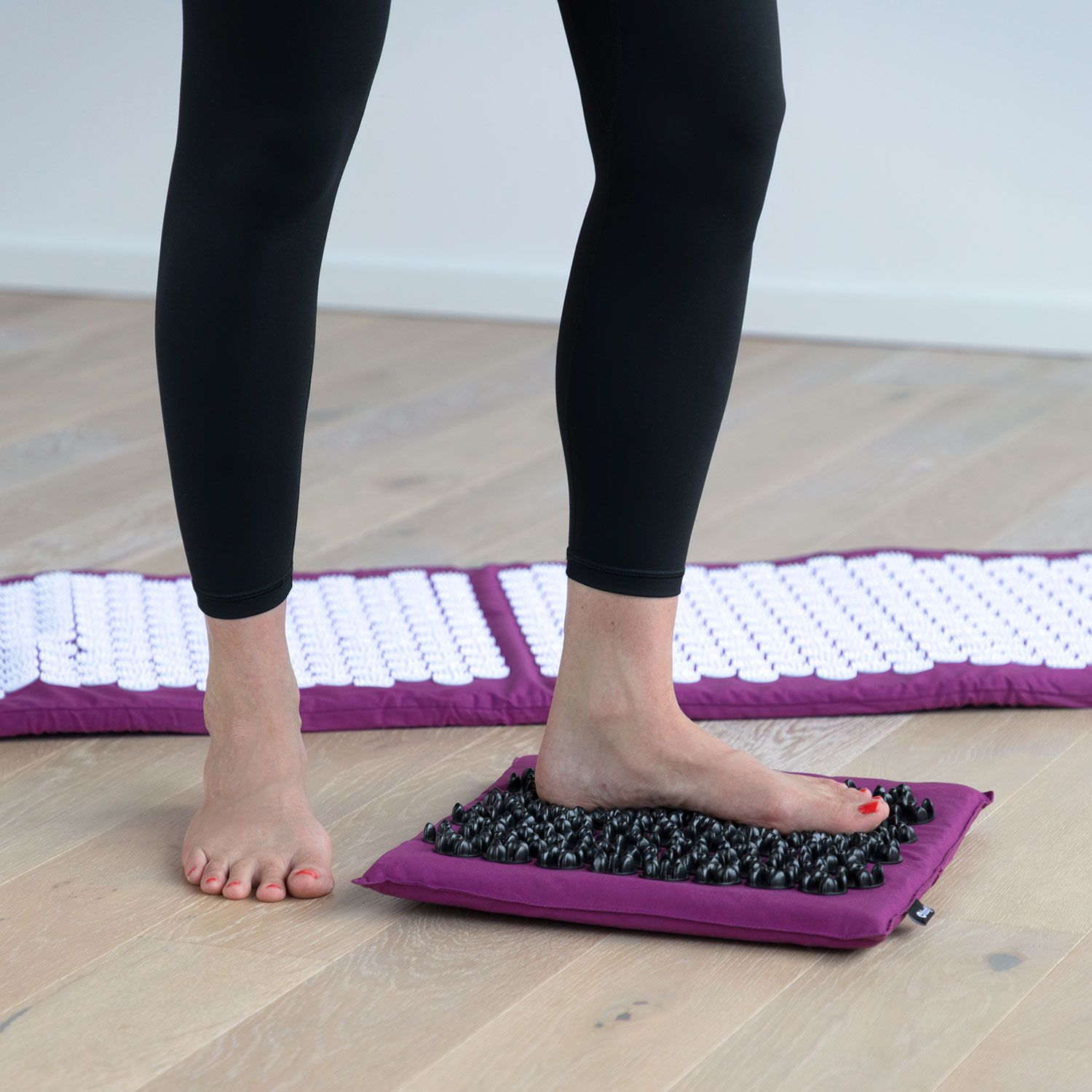 bodhi Vital Akupressur-DELUXE-Set aubergine SOFT