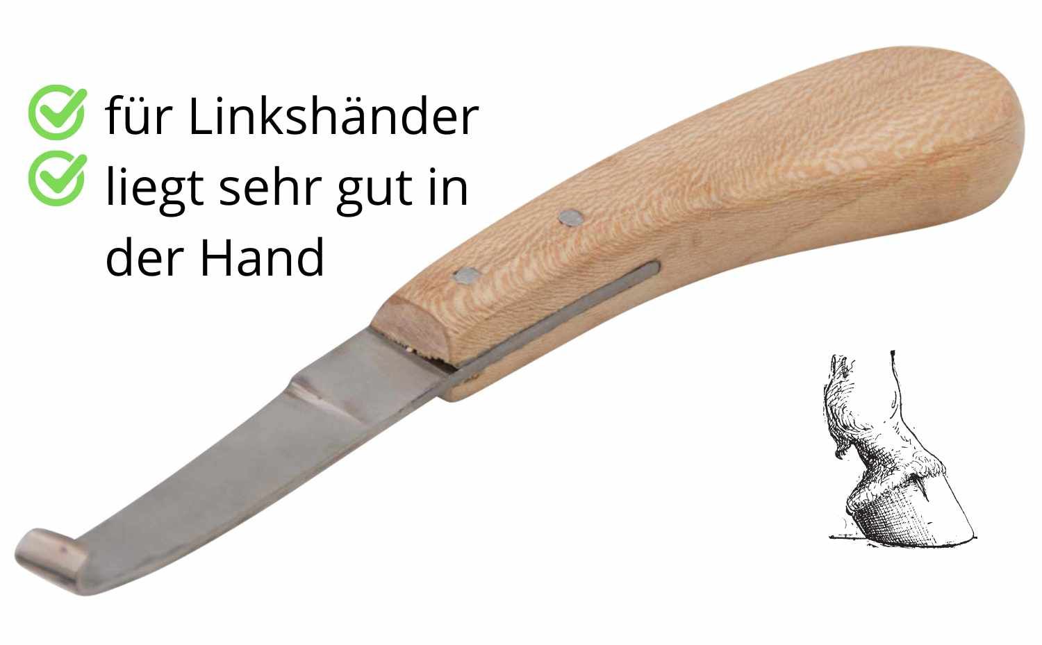 AMKA Hufmesser LINKS