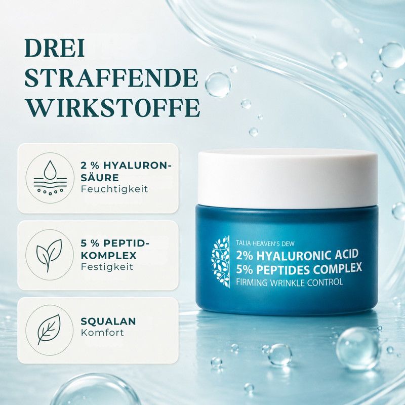 TALIA - Straffende Gesichtscreme mit Peptiden