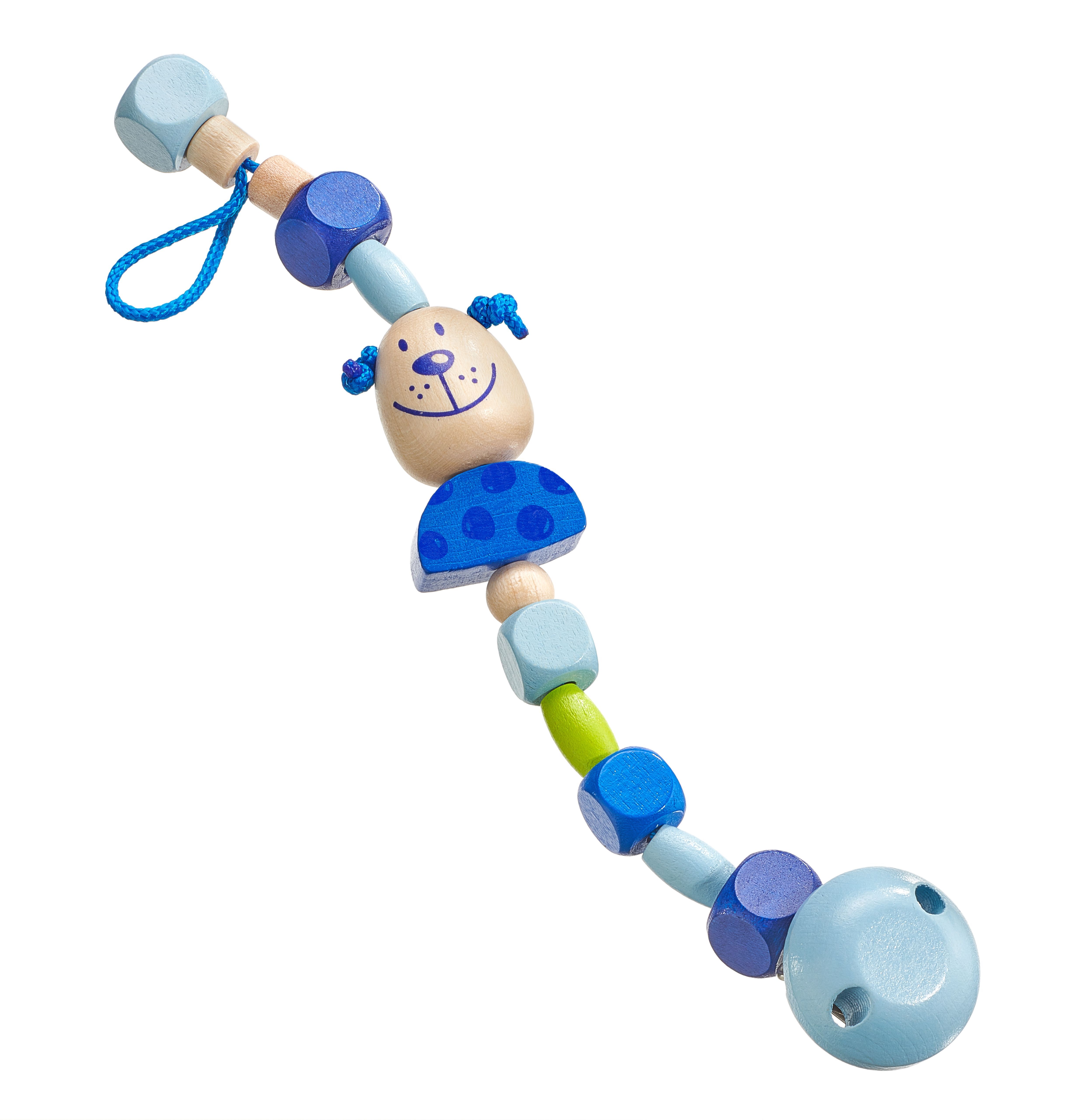 Babywelt - Benno Hund, Schnullerkette, 21  cm