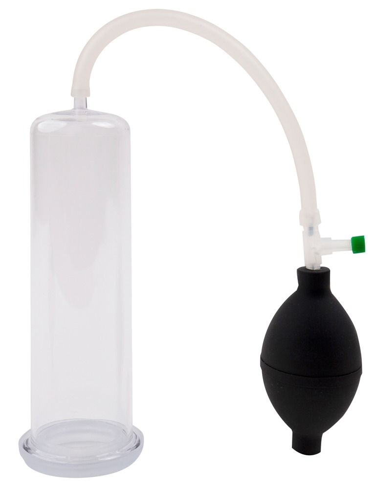 Fröhle PP003 Penispumpe auf Kartonverpackung mit Produktabbildung.