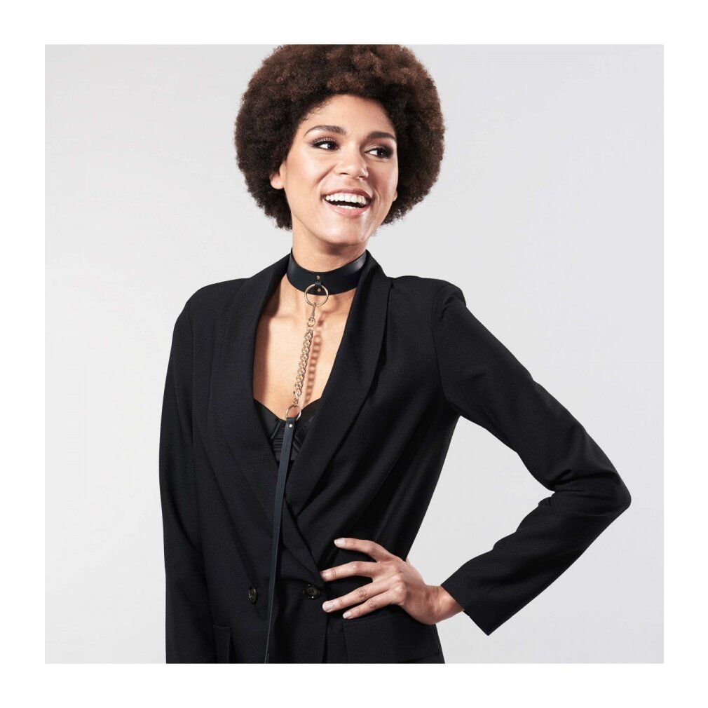 maze Kunstleren Halsband Met Riem