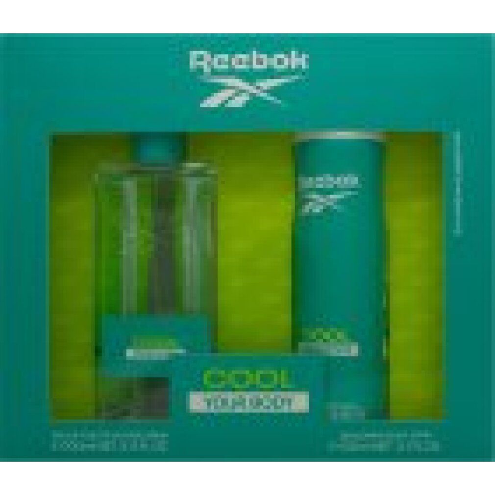 Reebok Cool Your Body Geschenkset mit Flakon und Dose in Türkis.
