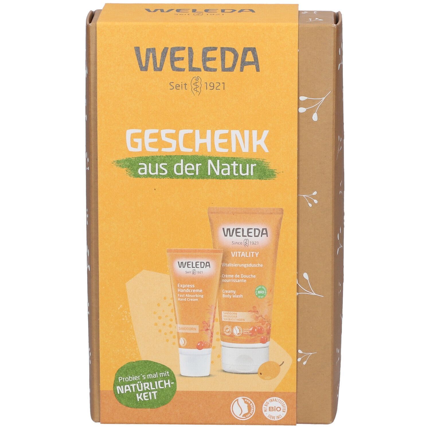 Weleda Geschenkset Bestseller Sanddorn
