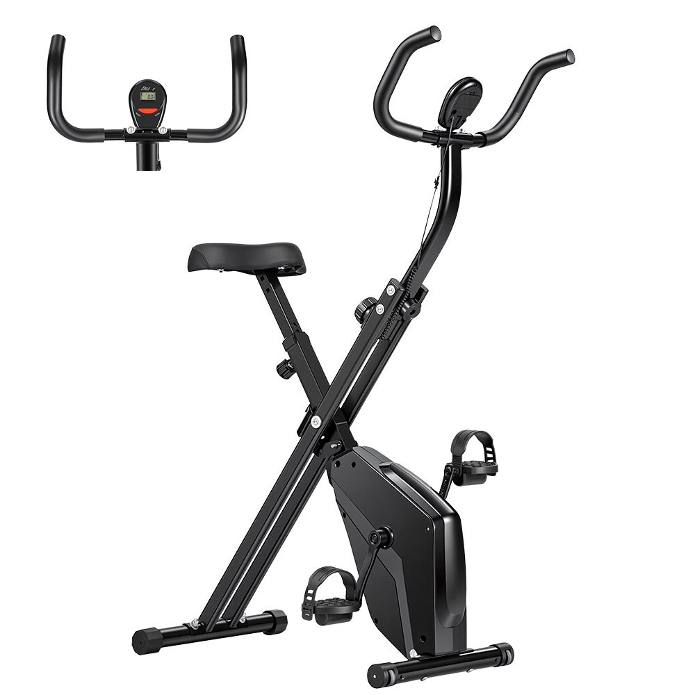 Formill YZJ508 Klappbares Heimtrainer-Fahrrad – 6 kg Schwungrad mit Magnetbremse
