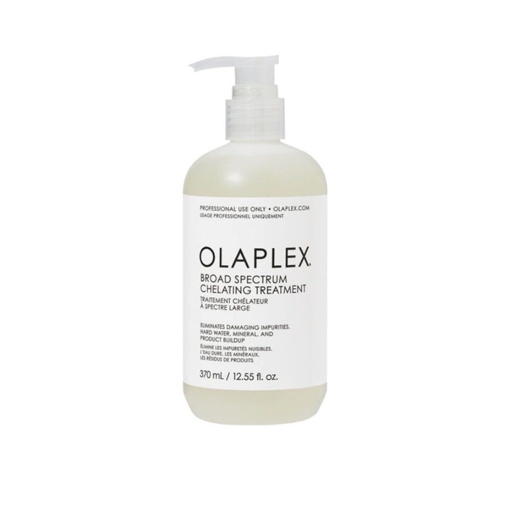 Olaplex Broad Spectrum Chelating Treatment Flasche mit Pumpspender, 370 ml.
