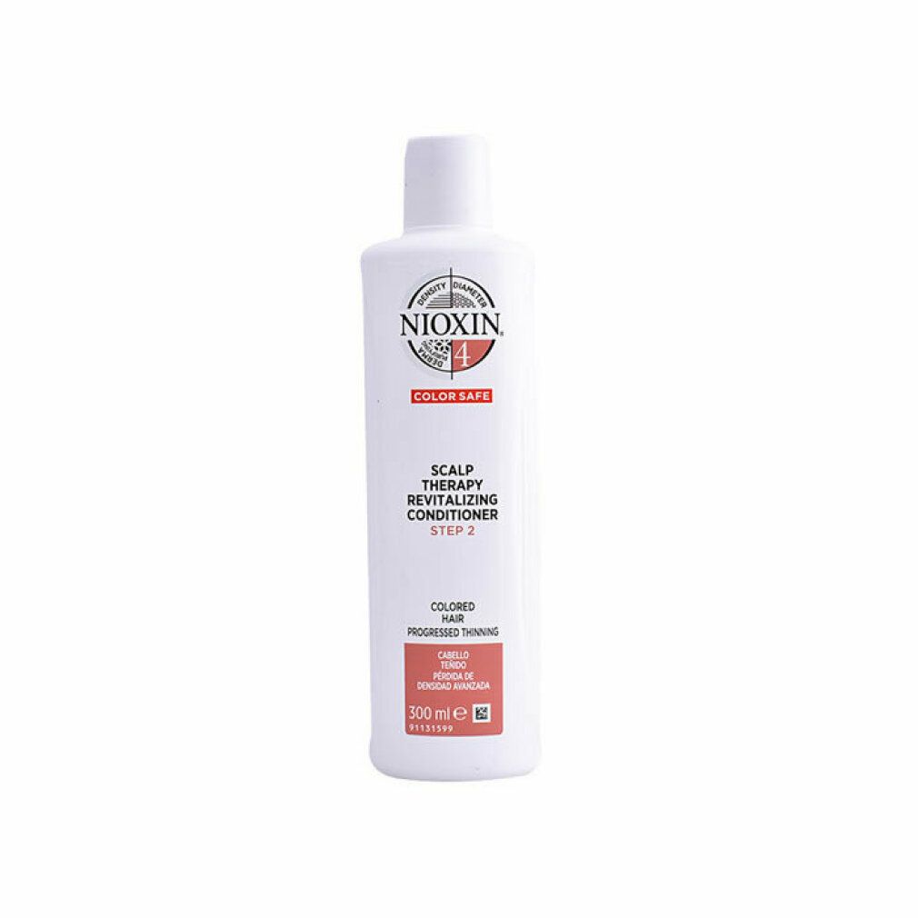 Nioxin System 4 Conditioner Flasche, 300ml. Für gefärbtes Haar mit fortschreitendem Haarausfall.