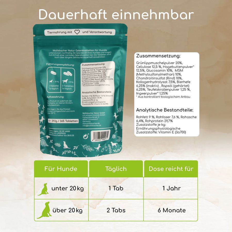 Wolfsbacher Natur Gelenktabletten