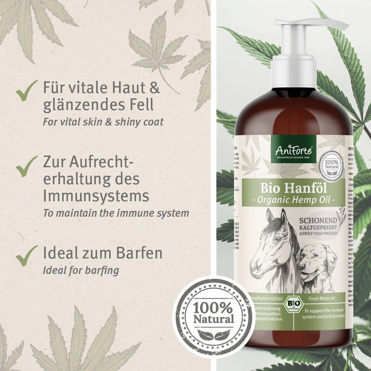 Bio Hanföl - AniForte®