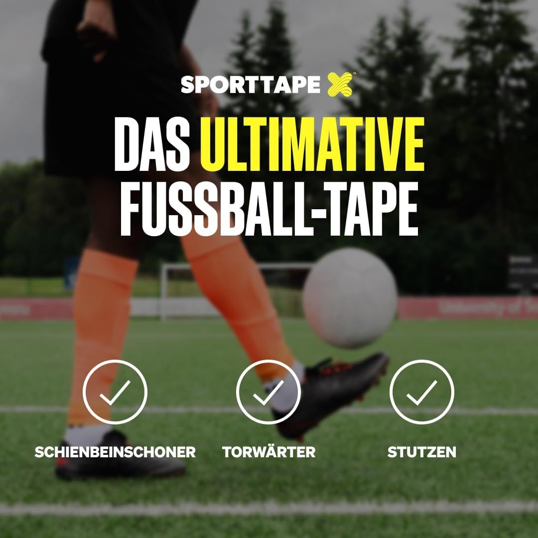 SPORTTAPE  Selbstklebender verband - 6 Rollen, 5 cm x 4,5 m Orange