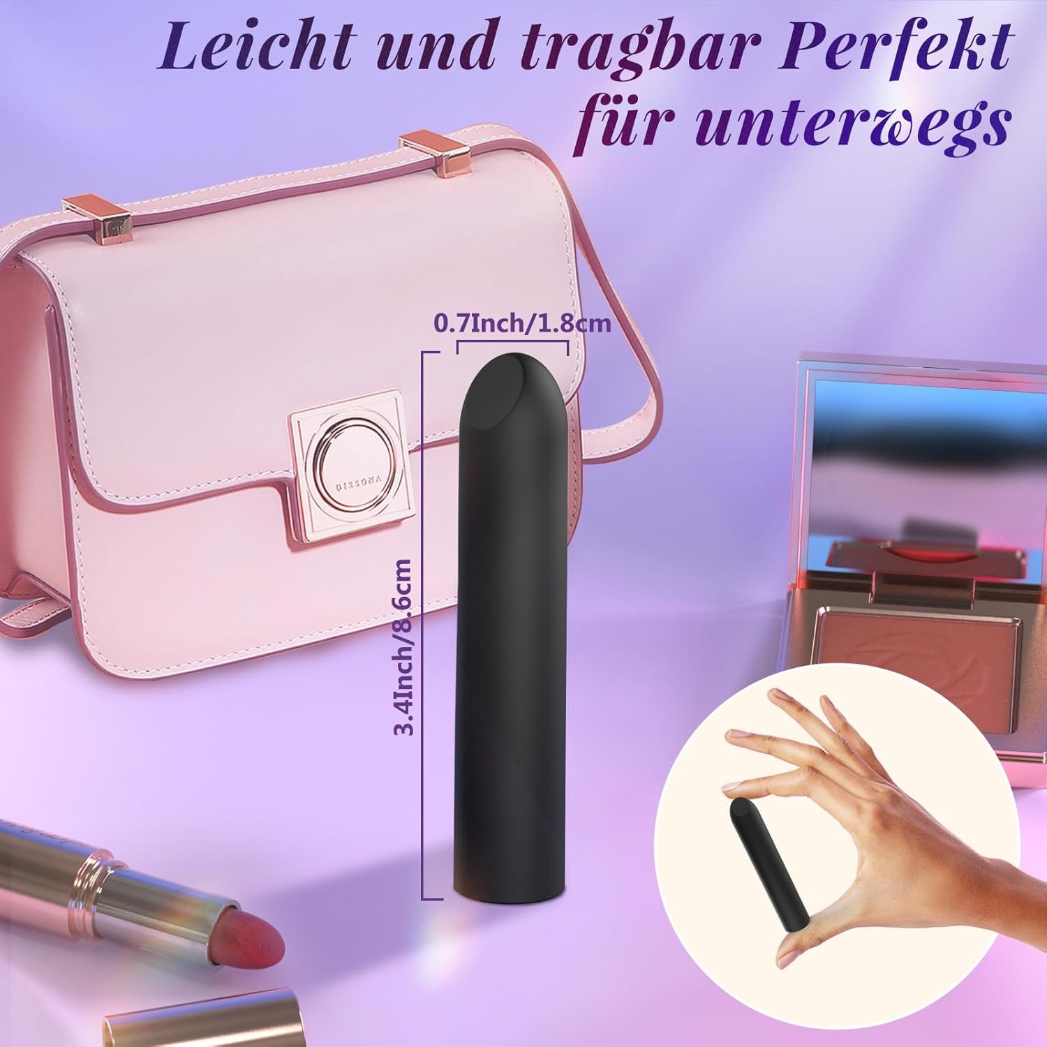 rinofans Frauen Vibrator Klein