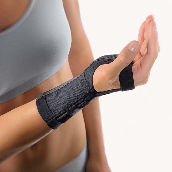 BORT Handgelenkstütze m.Aluschiene li.XL schwarz