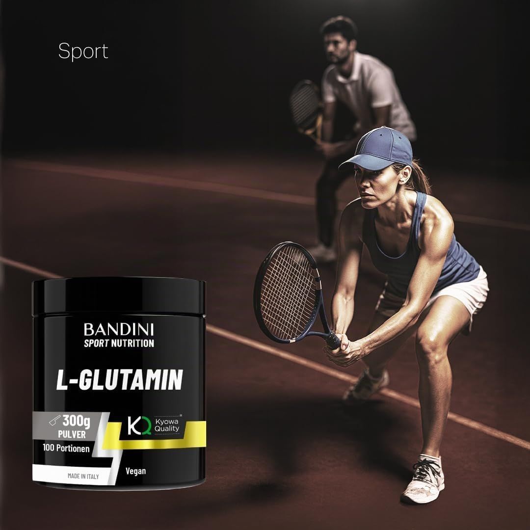 Dose L-Glutamin Pulver 300g, 100 Portionen, Kyowa Quality, vegan.