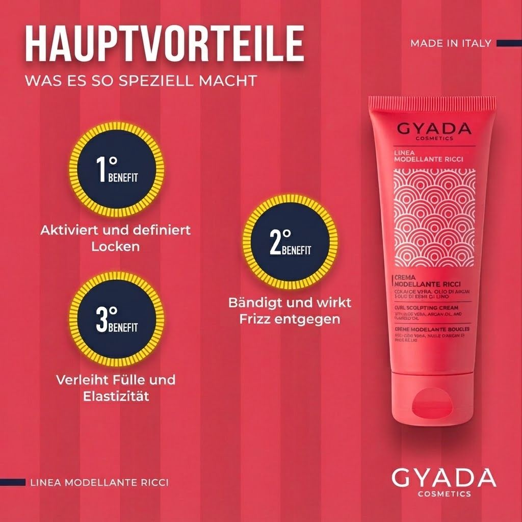 GYADA Cosmetics Schritt-für-Schritt-Anleitung für Glättende Creme.