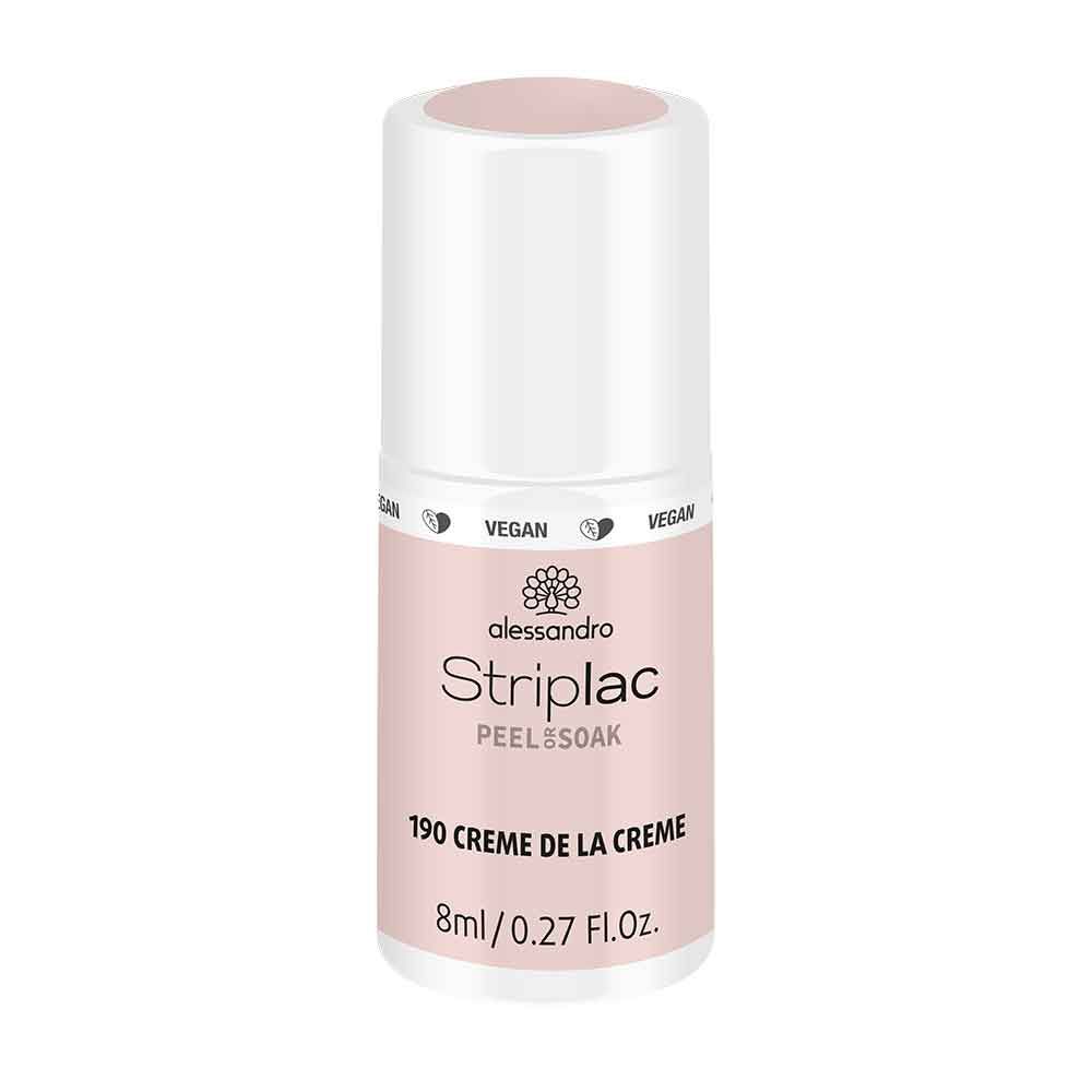 Alessandro International StripLac Peel or Soak 8 ml - 190 Creme de la Creme