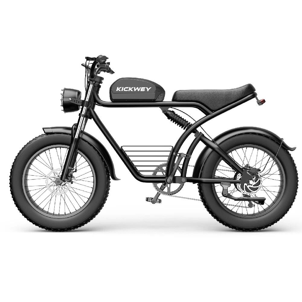KICKWEY K7 Geländetaugliches E-Bike mit 48V 23Ah Akku mit großer Reichweite