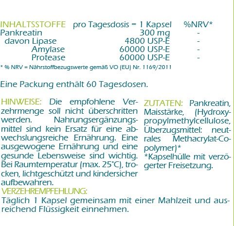 Vitalsee MONOZYM PANKREATIN