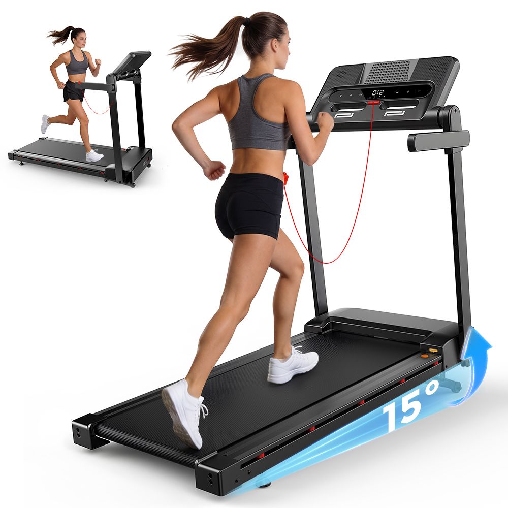 Formill FT54 Klappbares Laufband, 1–14 km/h, smarte Bluetooth-App