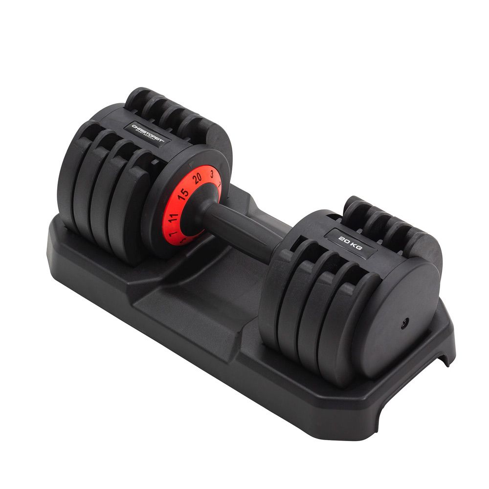 CHRISTOPEIT SPORT CS20 – 20 Kg Kompakt Hantel