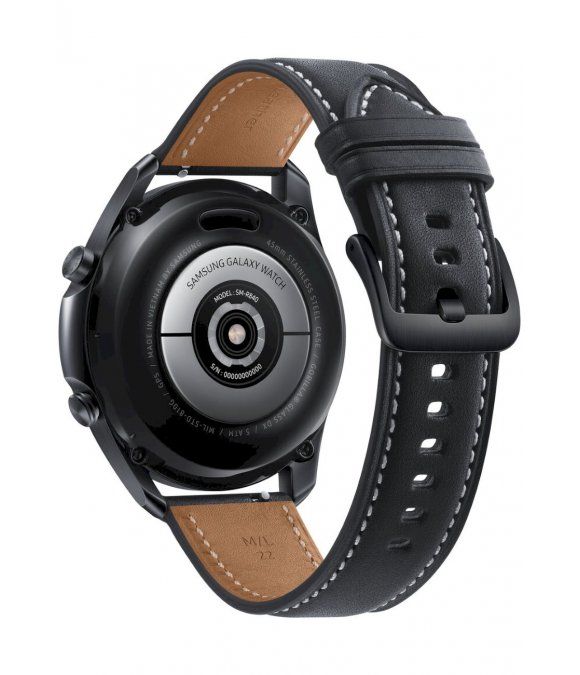 Pulsuhr / Tracker Samsung - SmartWatch - Samsung Galaxy 3 SM-R840 mystic black 45mm
