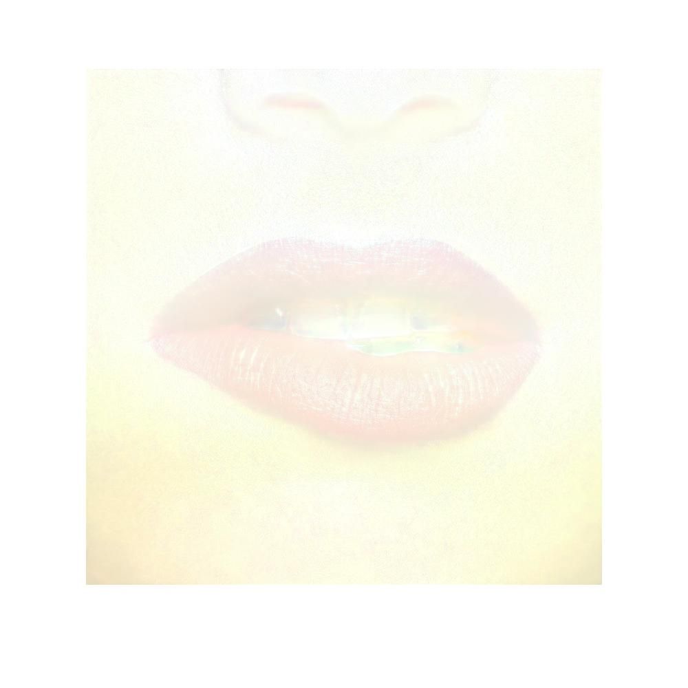 Nahaufnahme von Lippen. Die Lippen sind mit einem rosafarbenen Lippenstift bemalt.