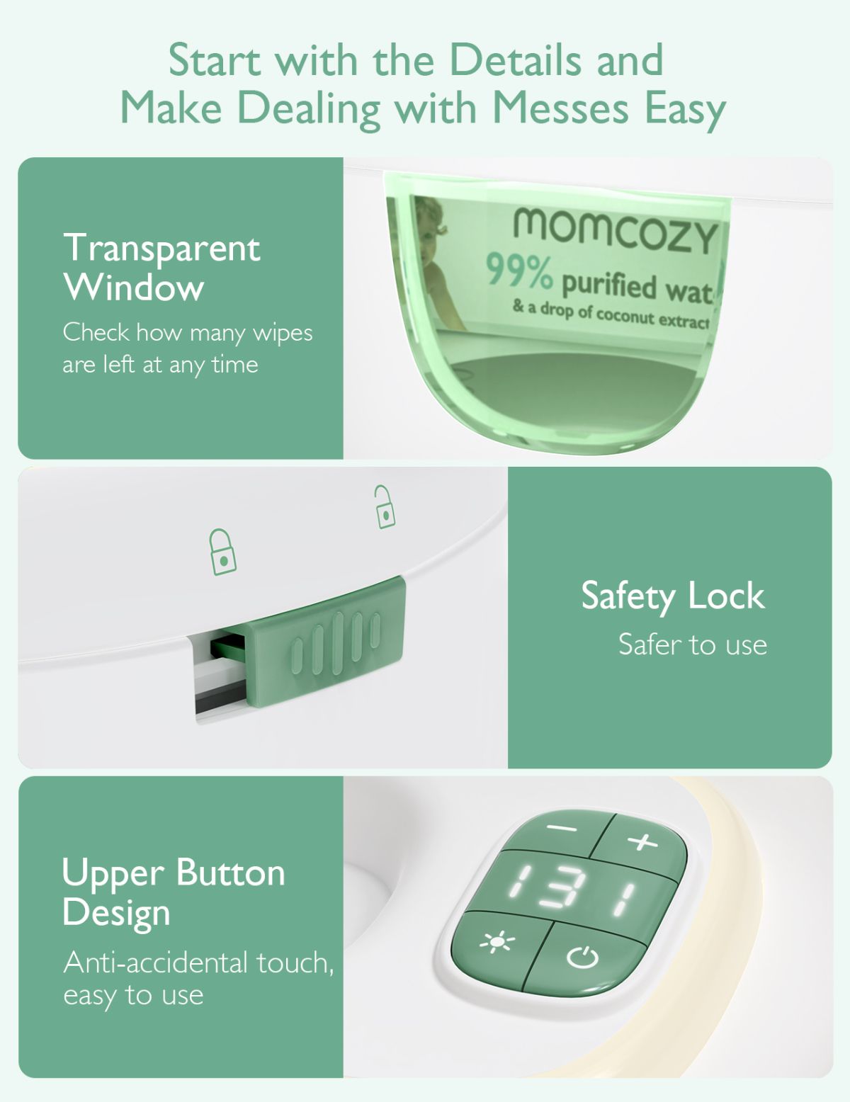 Momcozy Babytücherwärmer