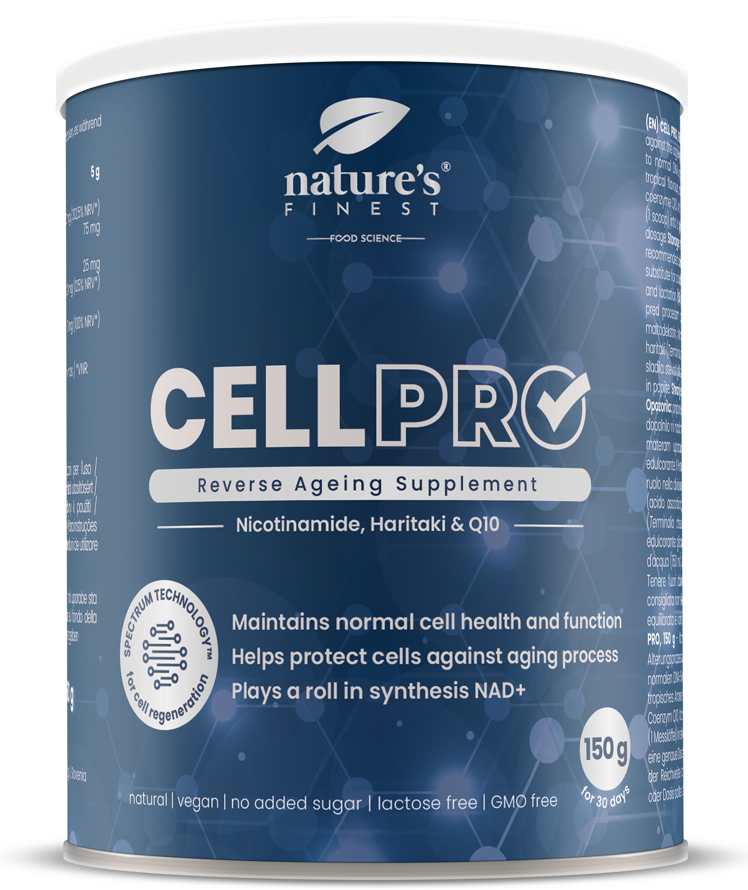 Nature's Finest Cell PRO (Anti age) mit Nicotinamid und Coenzym Q10