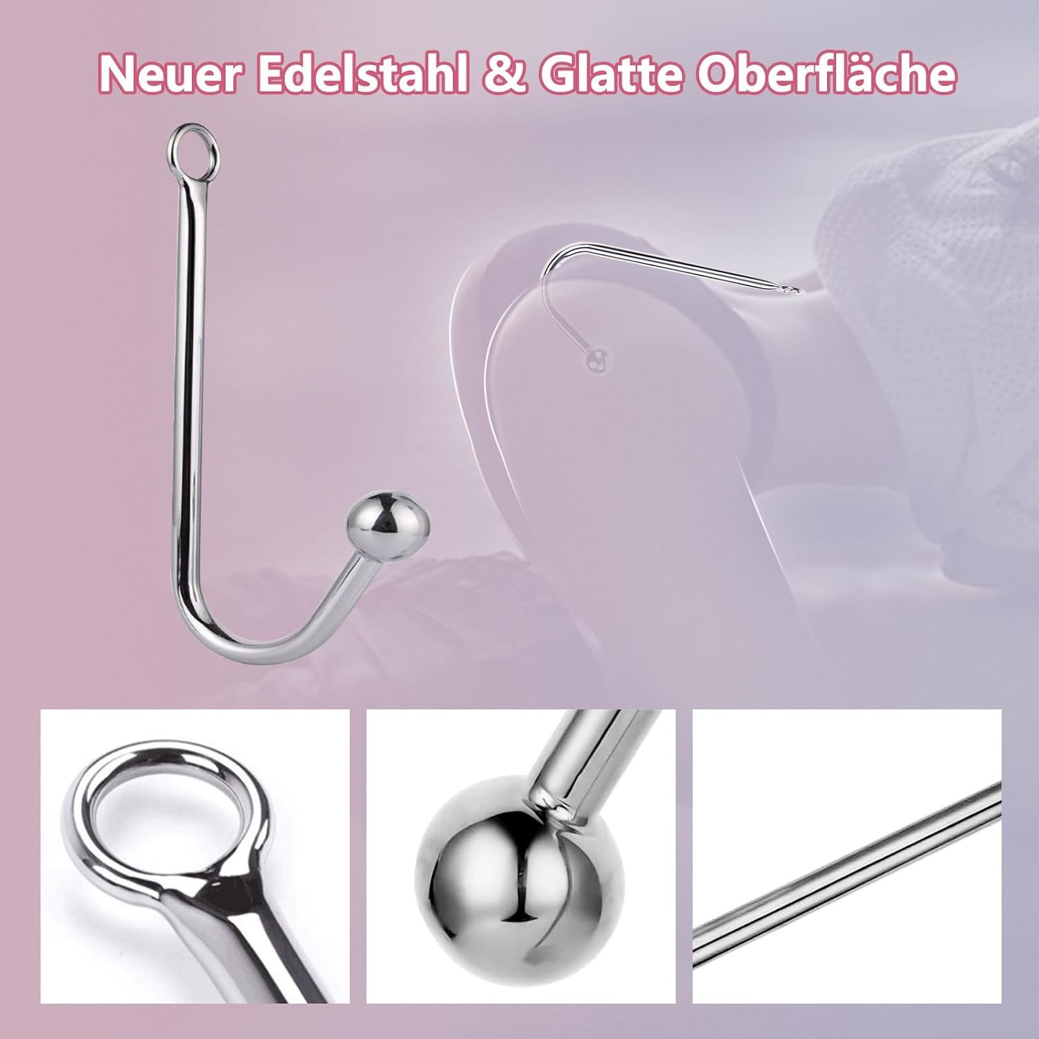YICOCO BDSM Anal Hook Fesseln Kit Bondage-Set
