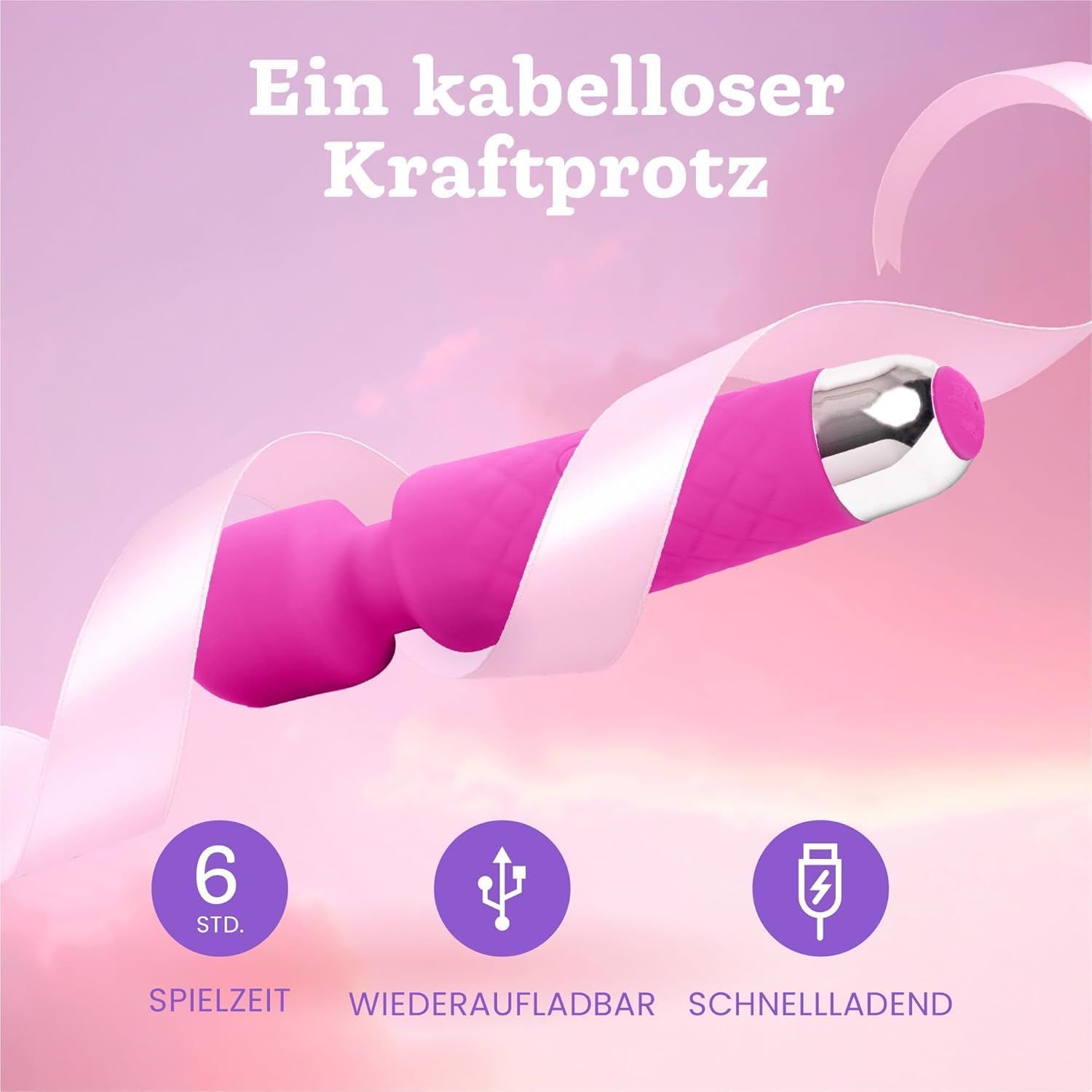 Oliver James Vibrator für Frauen - Leise & Leistungsstark Rosa