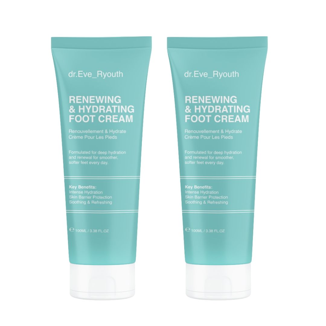 Dr. Eve_Ryouth Regenerierendes und feuchtigkeitsspendendes Fußcreme-Duo