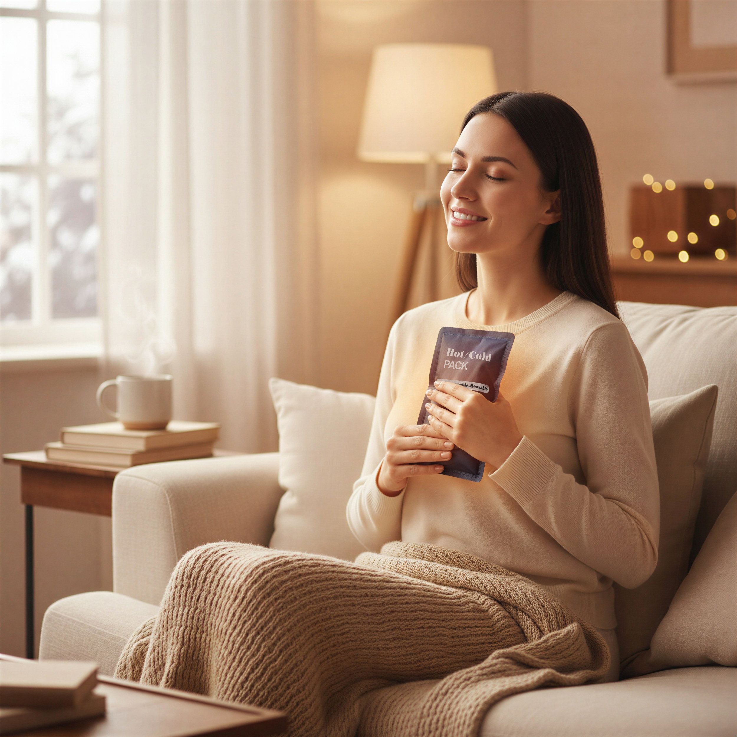 Wiederverwendbares Warm-/Kalt-Gelpack – Flexible Wärmekompresse, Entzündungen & Regeneration